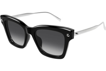 Okulary przeciwsłoneczne Alexander McQueen AM0483S 001 Kwadratowe Czarne