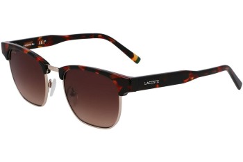 Okulary przeciwsłoneczne Lacoste L266S 214 Kwadratowe Havana