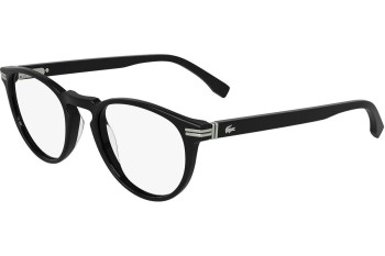 Okulary korekcyjne Lacoste L2966 001 Okrągłe Czarne