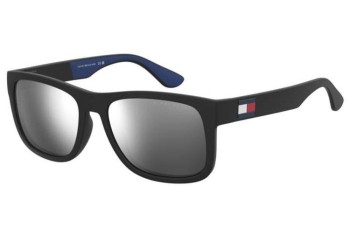 Okulary przeciwsłoneczne Tommy Hilfiger TH1556/N/S D51/T4 Kwadratowe Czarne