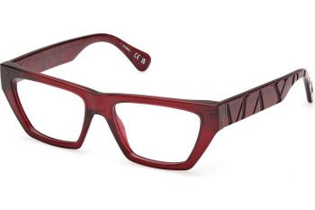 Okulary korekcyjne Max&Co. MO5185 066 Kocie oczy Czerwone