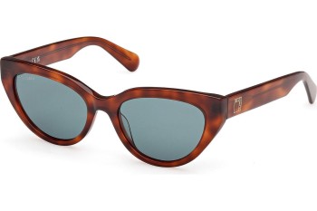 Okulary przeciwsłoneczne Max&Co. MO0127 53N Kocie oczy Havana