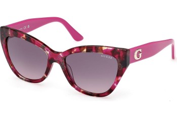 Okulary przeciwsłoneczne Guess GU00204 78F Kocie oczy Różowe