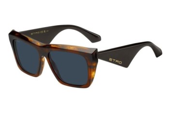 Okulary przeciwsłoneczne Etro ETRO0095/S EX4/KU Kocie oczy Havana