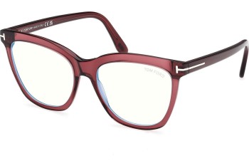 Okulary korekcyjne Tom Ford FT6042-B 069 Kocie oczy Czerwone