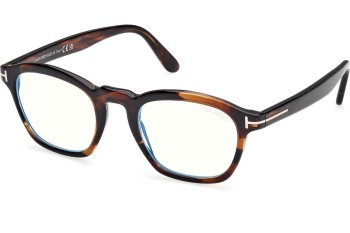 Okulary korekcyjne Tom Ford FT6033-B 056 Kwadratowe Havana