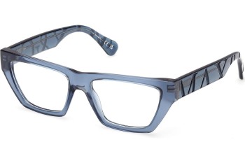 Okulary korekcyjne Max&Co. MO5185 090 Kocie oczy Niebieskie