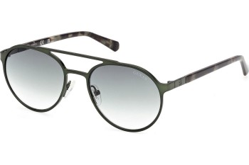 Okulary przeciwsłoneczne Guess GU00211 97P Okrągłe Zielone