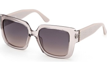 Okulary przeciwsłoneczne Guess GU00200 20B Kocie oczy Szare