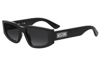 Okulary przeciwsłoneczne Moschino MOS186/S 807/9O Kocie oczy Czarne