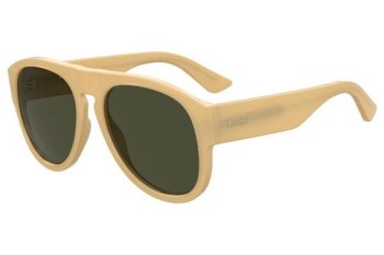 Okulary przeciwsłoneczne Moschino MOS176/S SZJ/QT Pilotki (Aviator) Białe