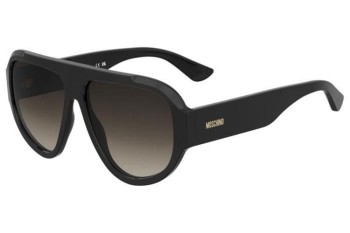 Okulary przeciwsłoneczne Moschino MOS183/S 807/HA Pilotki (Aviator) Czarne