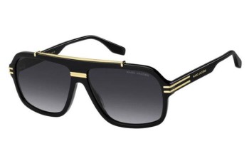 Okulary przeciwsłoneczne Marc Jacobs MARC840/S 2M2/9O Kwadratowe Czarne