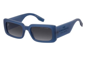 Okulary przeciwsłoneczne Marc Jacobs MARC804/S FLL/9O Prostokątne Niebieskie