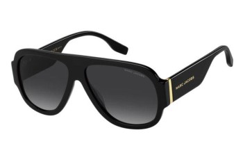 Okulary przeciwsłoneczne Marc Jacobs MARC843/S 807/9O Pilotki (Aviator) Czarne