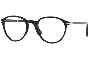 Okulary korekcyjne Persol PO3218V 95 Okrągłe Czarne