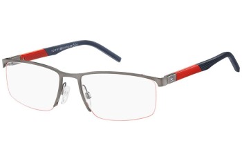 Okulary korekcyjne Tommy Hilfiger TH1640 R80 Prostokątne Szare