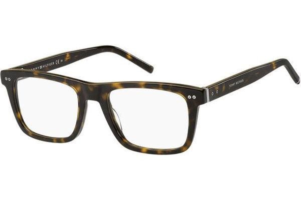 Okulary korekcyjne Tommy Hilfiger TH1892 086 Kwadratowe Havana