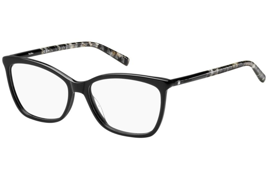 Okulary korekcyjne Max Mara MM1305 1EI Prostokątne Czarne