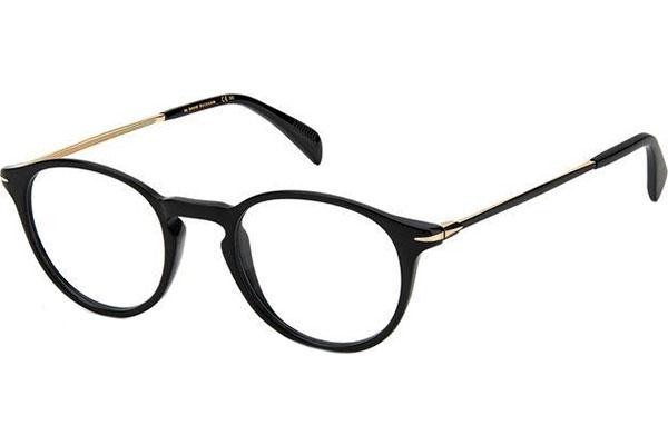 Okulary korekcyjne David Beckham DB1049 807 Okrągłe Czarne