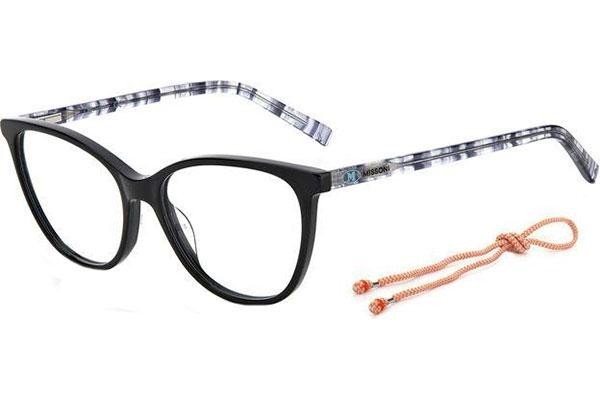 Okulary korekcyjne M Missoni MMI0067 08A Kocie oczy Czarne