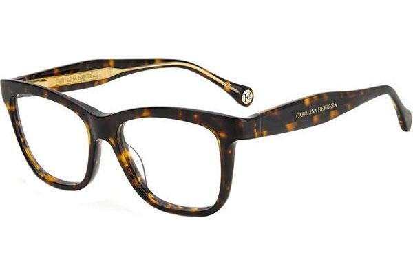 Okulary korekcyjne Carolina Herrera CH0016 086 Kwadratowe Havana