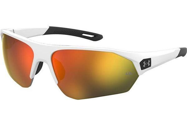 Okulary przeciwsłoneczne Under Armour UA0001/G/S 4NL/50 Prostokątne Białe