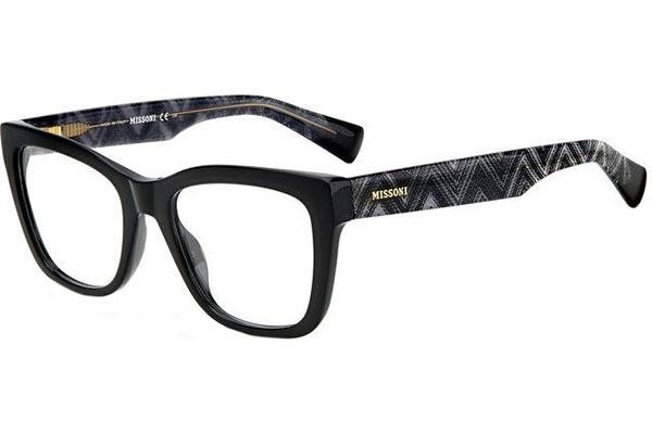 Okulary korekcyjne Missoni MIS0081 807 Kwadratowe Czarne