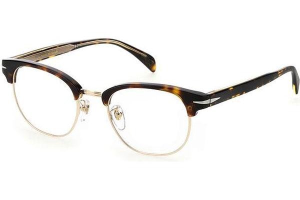 Okulary korekcyjne David Beckham DB1012 086 Browline Havana