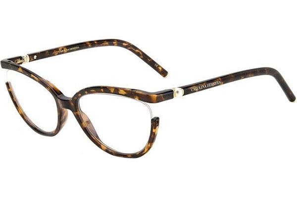 Okulary korekcyjne Carolina Herrera CH0005 086 Kocie oczy Havana