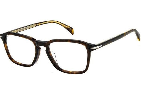 Okulary korekcyjne David Beckham DB1089/F 086 Prostokątne Havana