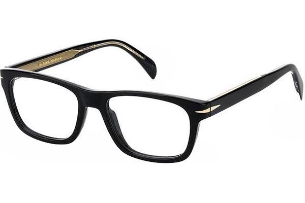 Okulary korekcyjne David Beckham DB7011 807 Prostokątne Czarne