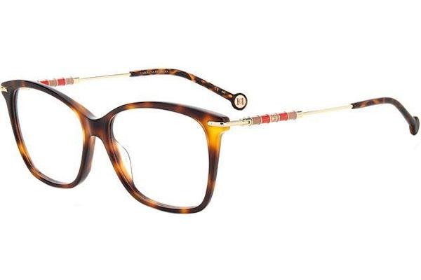 Okulary korekcyjne Carolina Herrera CH0042 05L Kwadratowe Havana