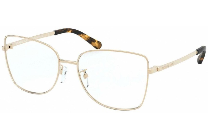 Okulary korekcyjne Michael Kors Memphis MK3035 1014 Kwadratowe Złote