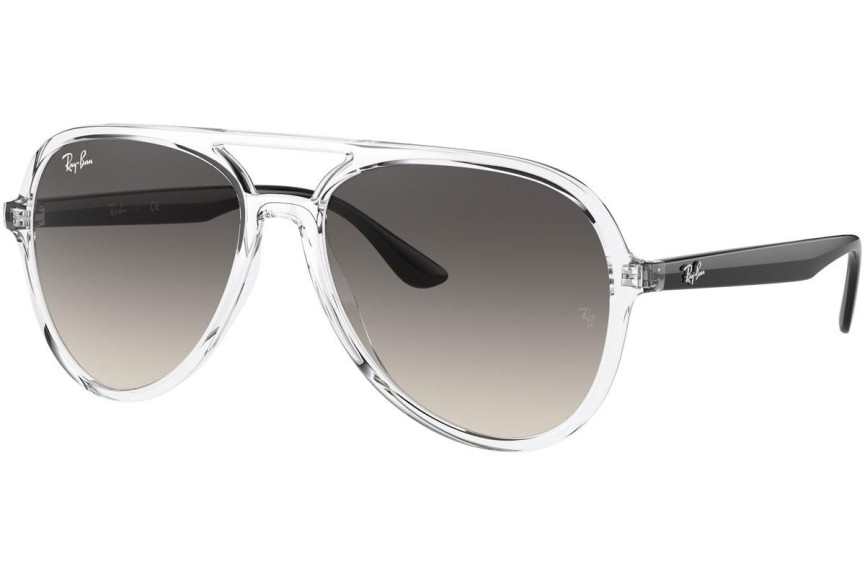 Okulary przeciwsłoneczne Ray-Ban RB4376 647711 Pilotki (Aviator) Przezroczyste