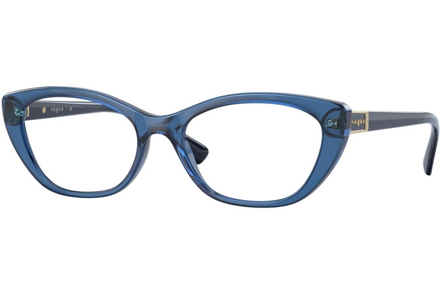 Okulary korekcyjne Vogue Eyewear VO5425B 2988 Owalne Niebieskie