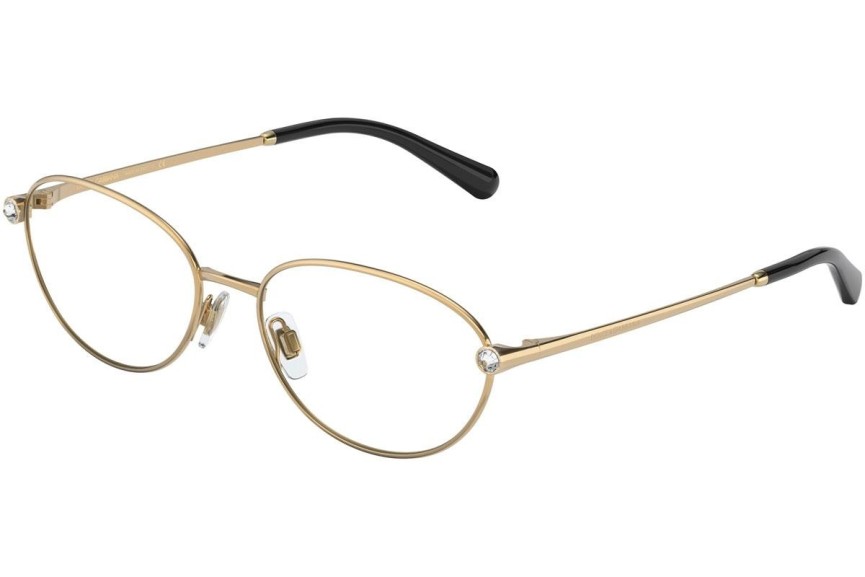 Okulary korekcyjne Dolce & Gabbana DG1342B 02 Owalne Złote