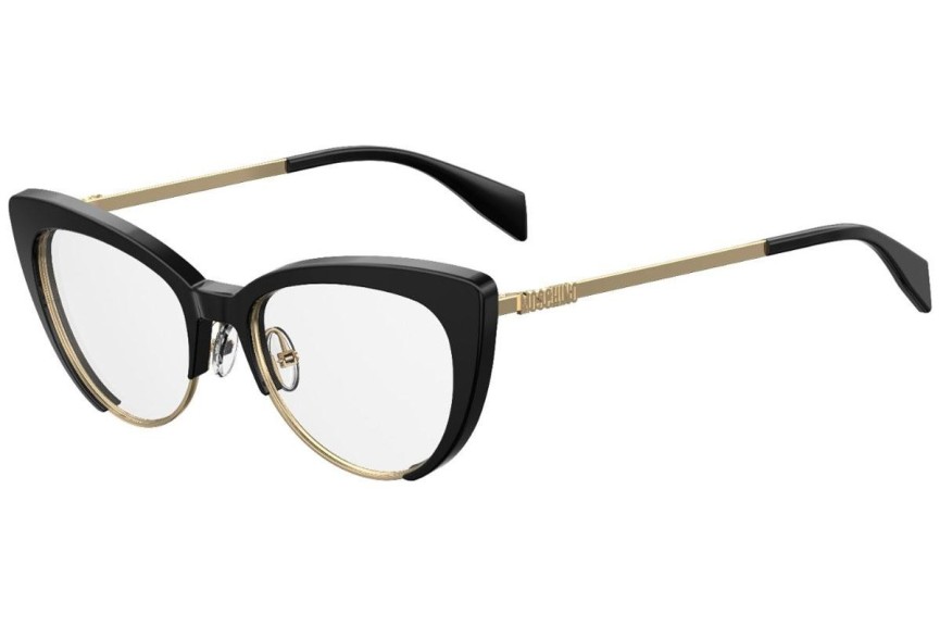 Okulary korekcyjne Moschino MOS521 807 Kocie oczy Czarne