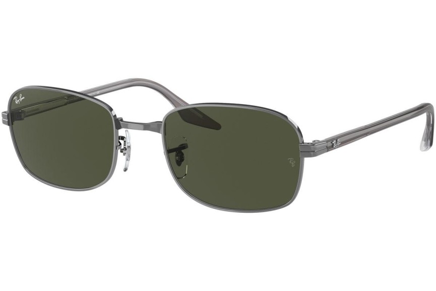 Okulary przeciwsłoneczne Ray-Ban RB3690 004/31 Prostokątne Srebrne