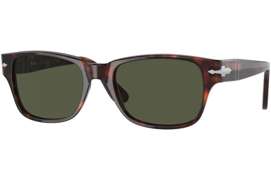 Okulary przeciwsłoneczne Persol PO3288S 24/31 Kwadratowe Havana