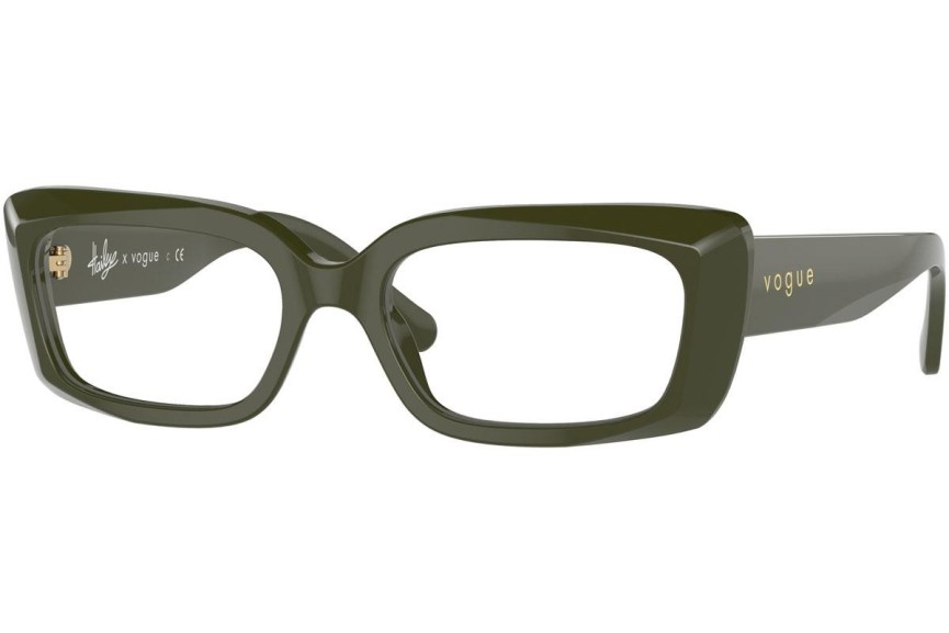 Okulary korekcyjne Vogue Eyewear VO5441 2914 Prostokątne Zielone