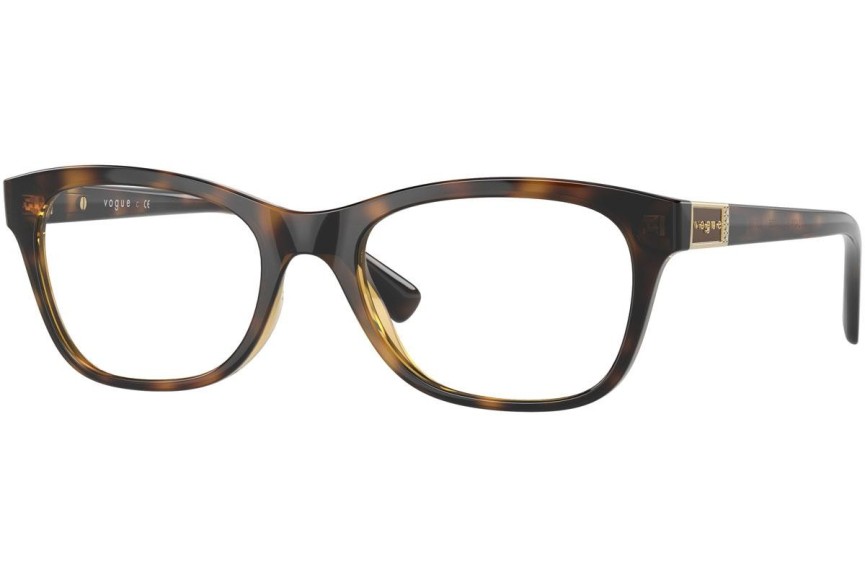 Okulary korekcyjne Vogue Eyewear VO5424B W656 Kocie oczy Havana