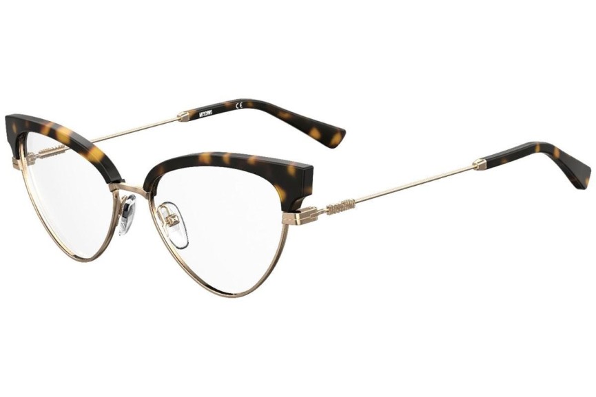 Okulary korekcyjne Moschino MOS560 086 Browline Havana