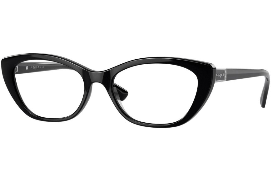 Okulary korekcyjne Vogue Eyewear VO5425B W44 Owalne Czarne