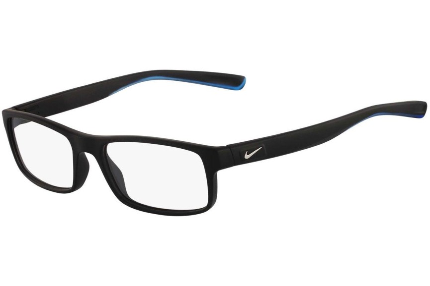 Okulary korekcyjne Nike 7090 018 Prostokątne Czarne