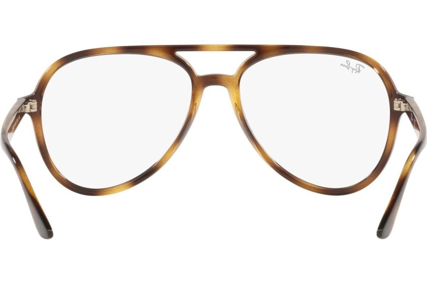 Okulary korekcyjne Ray-Ban RX4376V 2012 Pilotki (Aviator) Havana