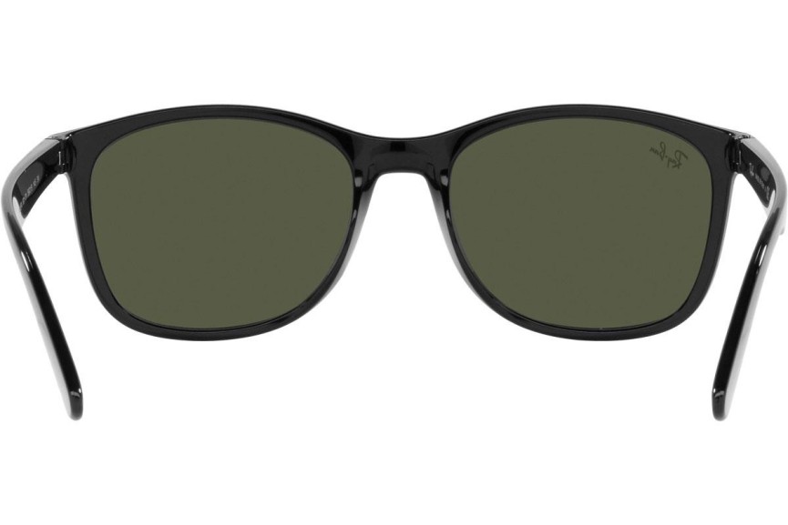 Okulary przeciwsłoneczne Ray-Ban RB4374 601/31 Kwadratowe Czarne