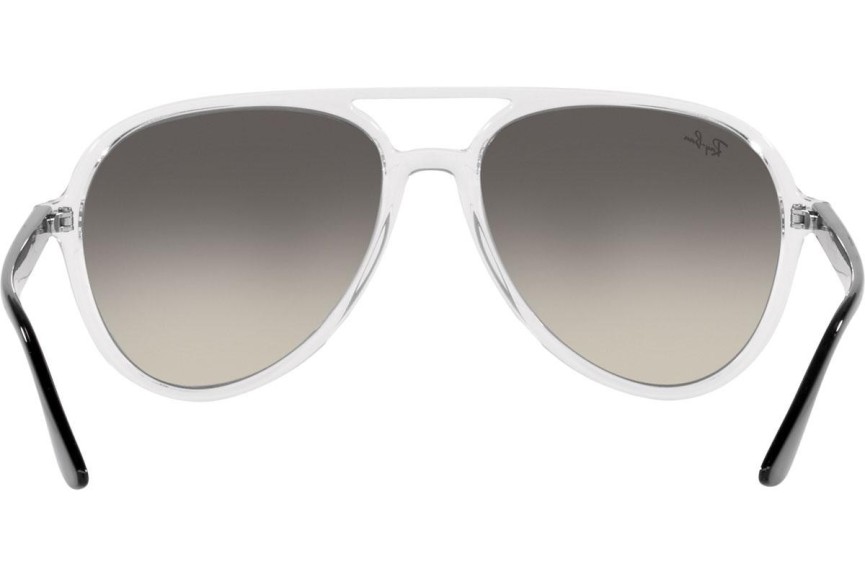 Okulary przeciwsłoneczne Ray-Ban RB4376 647711 Pilotki (Aviator) Przezroczyste