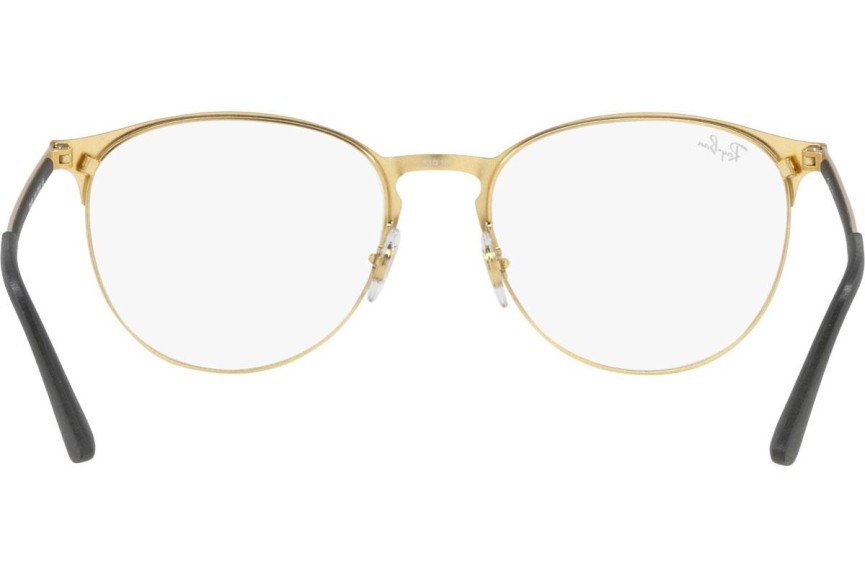 Okulary korekcyjne Ray-Ban RX6375 3133 Okrągłe Złote