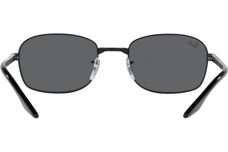 Okulary przeciwsłoneczne Ray-Ban RB3690 002/B1 Prostokątne Czarne